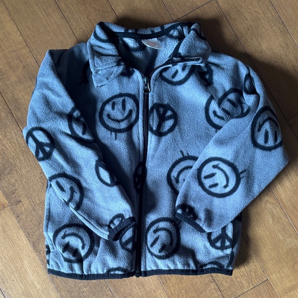 wonder nation Other - Wonder Nation Gray Smiley Face Jacket